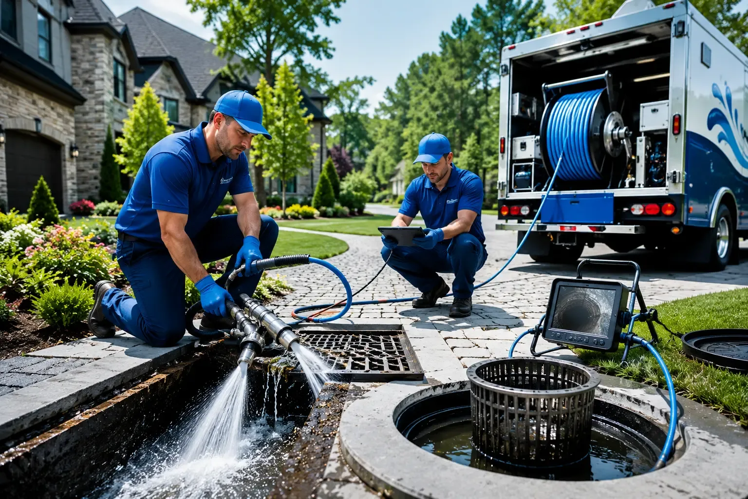 Local outdoor drain cleaning professionals in Torrance, PA
