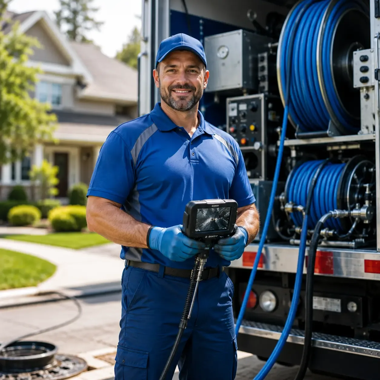 Local outdoor drain cleaning specialists in Torrance, PA